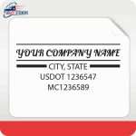 USDOT stickers, custom USDOT stickers, USDOT decals, custom USDOT decals, DOT compliance decals, USDOT vinyl sticker, custom USDOT vinyl sticker, USDOT letters stickers, custom USDOT letters sticker, plain USDOT sticker, custom plain USDOT stickers, truck decals, decal for truck, truck dot decal, truck decal for truck, truck door decals, truck logo decals, truck lettering, USDOT number labels