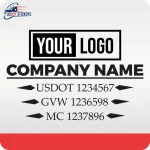 USDOT stickers, custom USDOT stickers, USDOT decals, custom USDOT decals, DOT compliance decals, USDOT vinyl sticker, custom USDOT vinyl sticker, USDOT letters stickers, custom USDOT letters sticker, plain USDOT sticker, custom plain USDOT stickers, truck decals, decal for truck, truck dot decal, truck decal for truck, truck door decals, truck logo decals, truck lettering, USDOT number labels