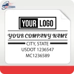 USDOT stickers, custom USDOT stickers, USDOT decals, custom USDOT decals, DOT compliance decals, USDOT vinyl sticker, custom USDOT vinyl sticker, USDOT letters stickers, custom USDOT letters sticker, plain USDOT sticker, custom plain USDOT stickers, truck decals, decal for truck, truck dot decal, truck decal for truck, truck door decals, truck logo decals, truck lettering, USDOT number labels