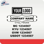 USDOT stickers, custom USDOT stickers, USDOT decals, custom USDOT decals, DOT compliance decals, USDOT vinyl sticker, custom USDOT vinyl sticker, USDOT letters stickers, custom USDOT letters sticker, plain USDOT sticker, custom plain USDOT stickers, truck decals, decal for truck, truck dot decal, truck decal for truck, truck door decals, truck logo decals, truck lettering, USDOT number labels