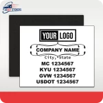 USDOT stickers, custom USDOT stickers, USDOT decals, custom USDOT decals, DOT compliance decals, USDOT vinyl sticker, custom USDOT vinyl sticker, USDOT letters stickers, custom USDOT letters sticker, plain USDOT sticker, custom plain USDOT stickers, truck decals, decal for truck, truck dot decal, truck decal for truck, truck door decals, truck logo decals, truck lettering, USDOT number labels