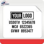 USDOT stickers, custom USDOT stickers, USDOT decals, custom USDOT decals, DOT compliance decals, USDOT vinyl sticker, custom USDOT vinyl sticker, USDOT letters stickers, custom USDOT letters sticker, plain USDOT sticker, custom plain USDOT stickers, truck decals, decal for truck, truck dot decal, truck decal for truck, truck door decals, truck logo decals, truck lettering, USDOT number labels