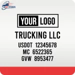 USDOT stickers, custom USDOT stickers, USDOT decals, custom USDOT decals, DOT compliance decals, USDOT vinyl sticker, custom USDOT vinyl sticker, USDOT letters stickers, custom USDOT letters sticker, plain USDOT sticker, custom plain USDOT stickers, truck decals, decal for truck, truck dot decal, truck decal for truck, truck door decals, truck logo decals, truck lettering, USDOT number labels