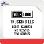 USDOT stickers, custom USDOT stickers, USDOT decals, custom USDOT decals, DOT compliance decals, USDOT vinyl sticker, custom USDOT vinyl sticker, USDOT letters stickers, custom USDOT letters sticker, plain USDOT sticker, custom plain USDOT stickers, truck decals, decal for truck, truck dot decal, truck decal for truck, truck door decals, truck logo decals, truck lettering, USDOT number labels