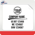 USDOT stickers, custom USDOT stickers, USDOT decals, custom USDOT decals, DOT compliance decals, USDOT vinyl sticker, custom USDOT vinyl sticker, USDOT letters stickers, custom USDOT letters sticker, plain USDOT sticker, custom plain USDOT stickers, truck decals, decal for truck, truck dot decal, truck decal for truck, truck door decals, truck logo decals, truck lettering, USDOT number labels