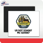 Custom Truck Logo Decals, truck logo decals, logo decals