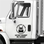 USDOT stickers, custom USDOT stickers, USDOT decals, custom USDOT decals, DOT compliance decals, USDOT vinyl sticker, custom USDOT vinyl sticker, USDOT letters stickers, custom USDOT letters sticker, plain USDOT sticker, custom plain USDOT stickers, truck decals, decal for truck, truck dot decal, truck decal for truck, truck door decals, truck logo decals, truck lettering, USDOT number labels